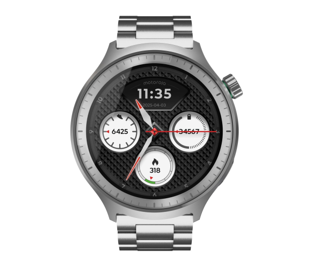 MOTOROLA moto watch Matte Silver + PANTONE Herbal Garden band - 1502988 - zdjęcie 10